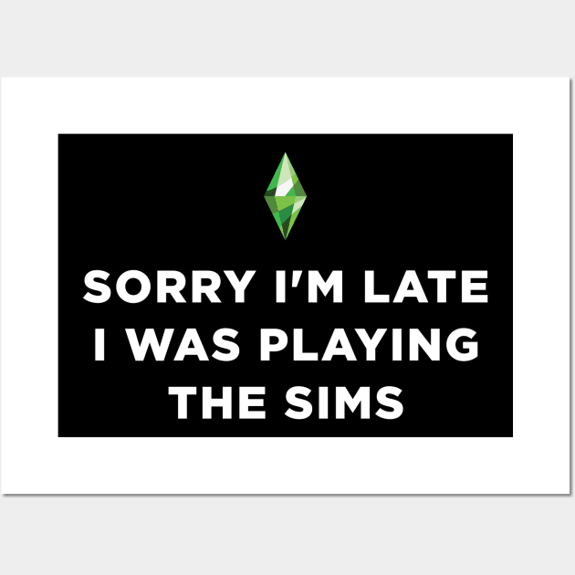 I'm just freakin' love The Sims, OK? Wall Art by gnomeapple